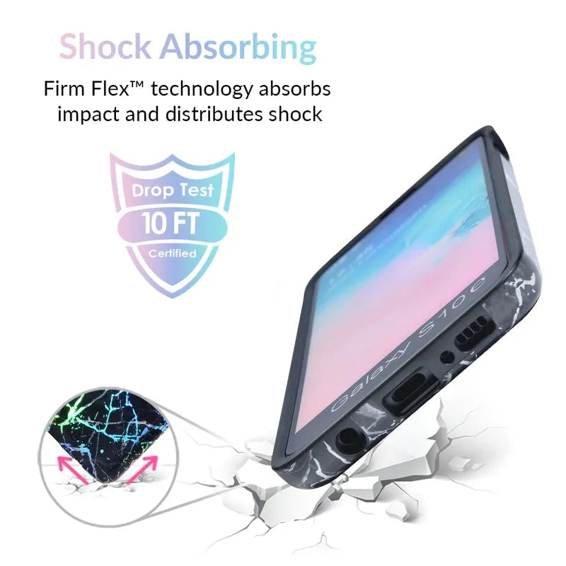 Holo Black Marble Samsung Galaxy Case