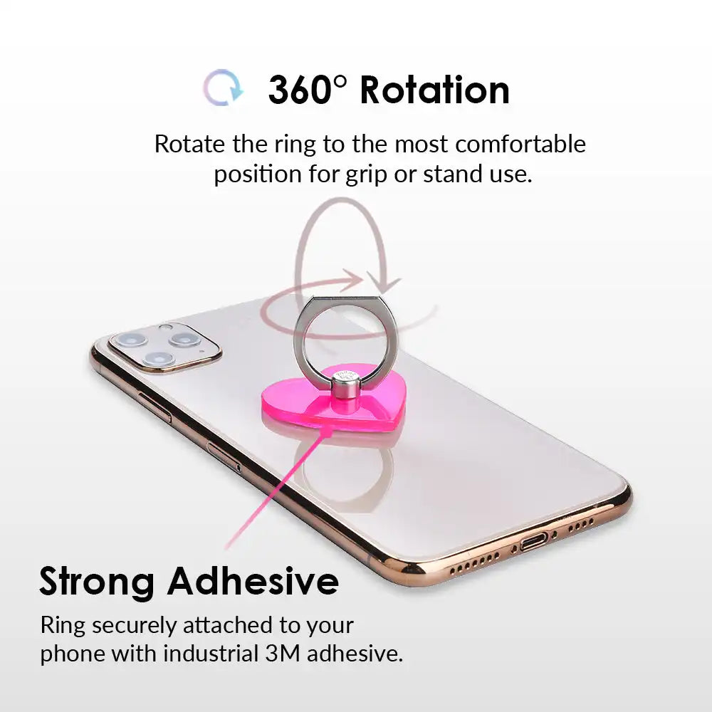 Neon Pink Phone Ring