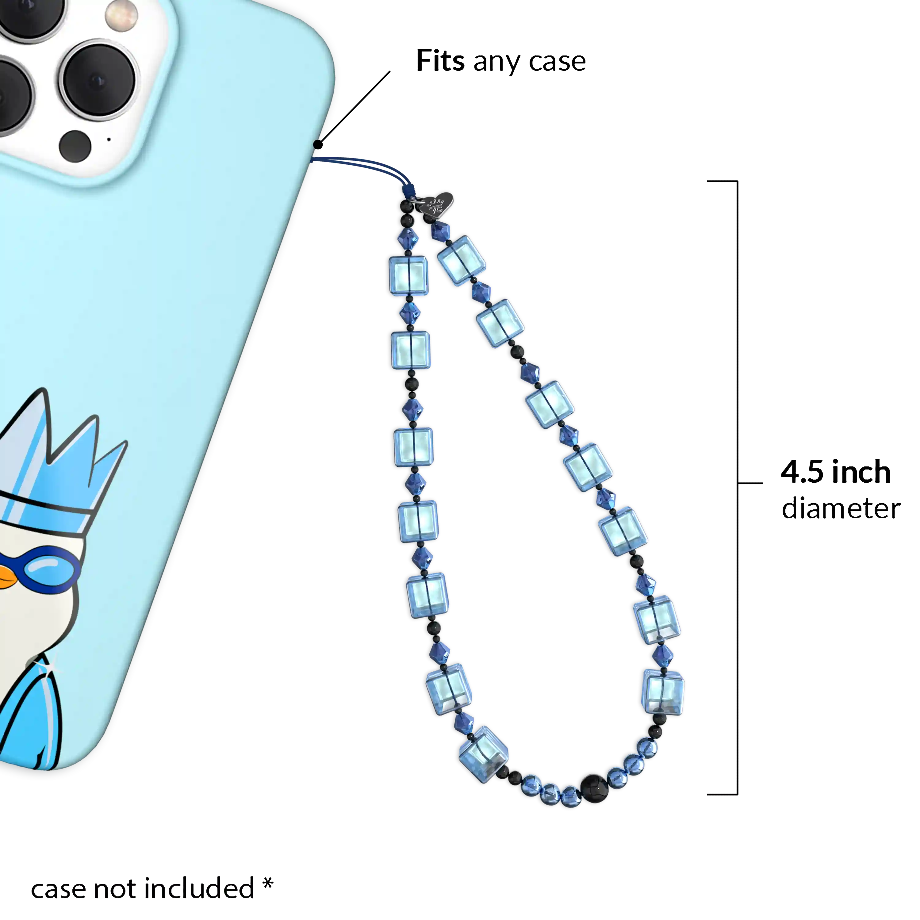 Icicle Phone Charm 