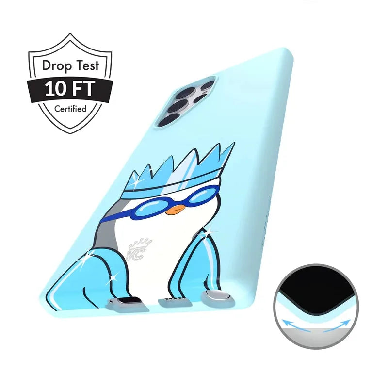 Pudgy Penguins Polar Blue Samsung Case