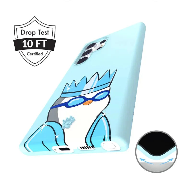 Pudgy Penguins Polar Blue Samsung Case