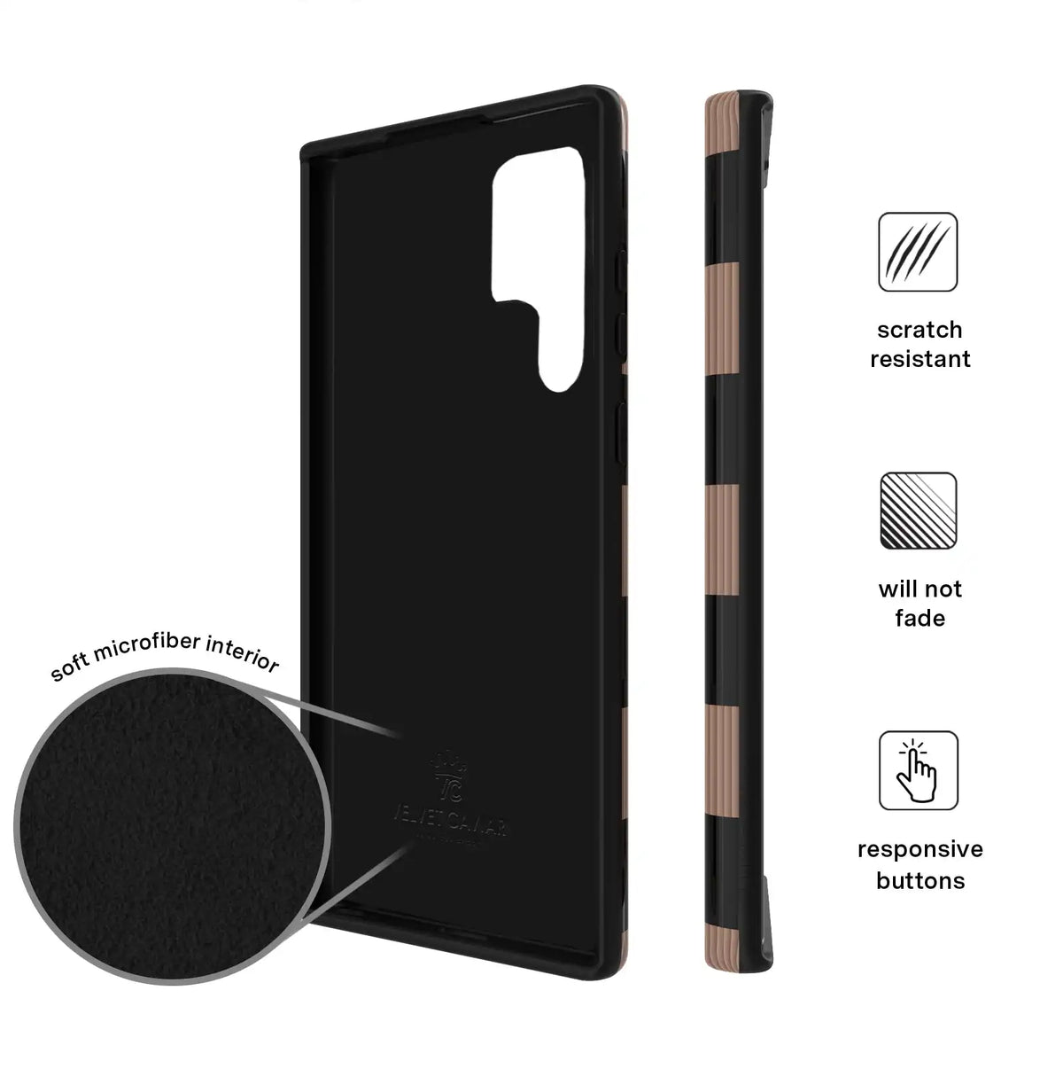Mocha Vibe Checkered Samsung Case