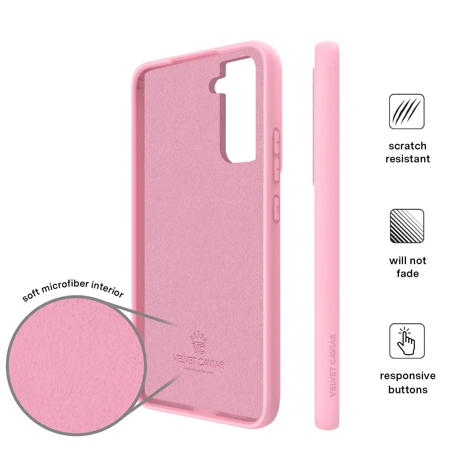 Pudgy Penguins Positive Pink Samsung Case