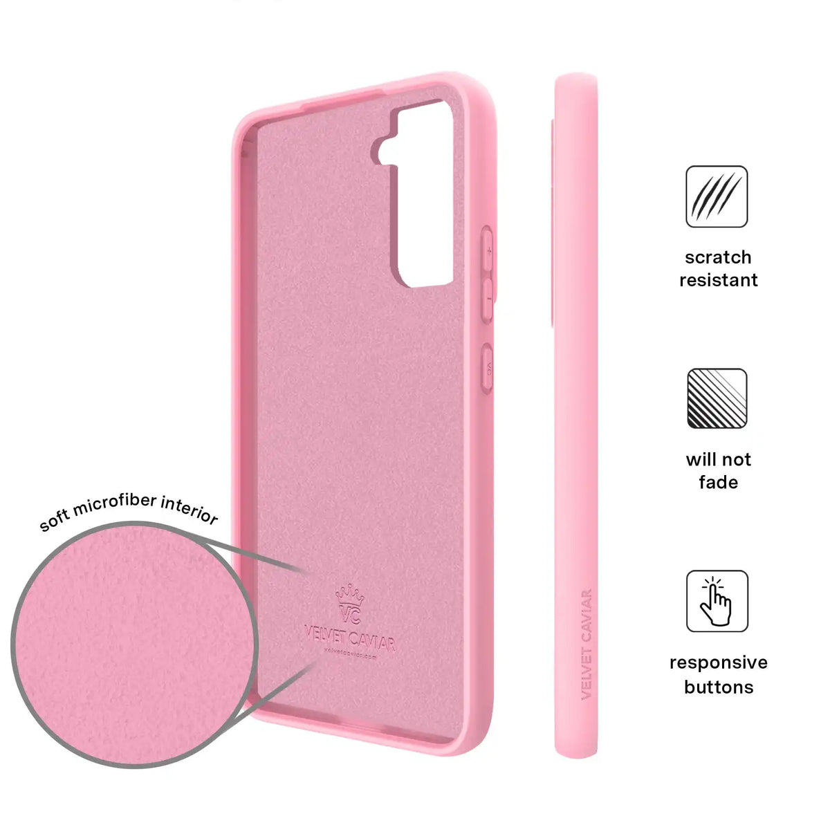 Pudgy Penguins Positive Pink Samsung Case