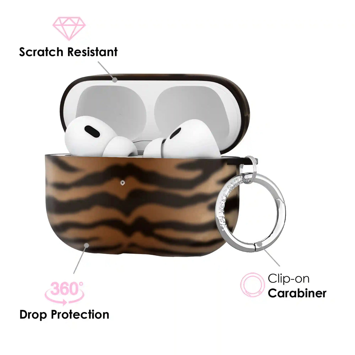 It Girl Tiger AirPod Case
