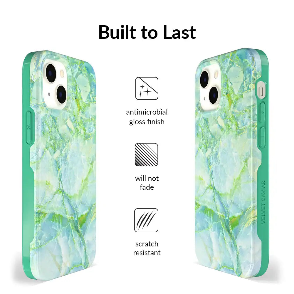 Jade Marble iPhone Case