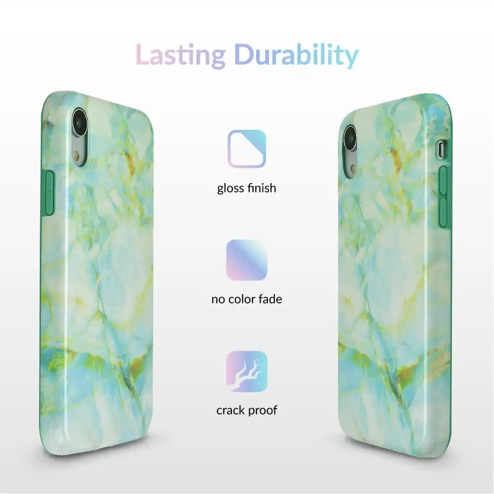 Jade Marble iPhone Case