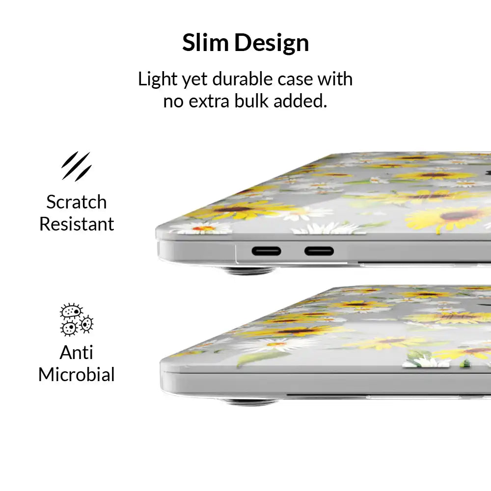 Sunflower MacBook Case