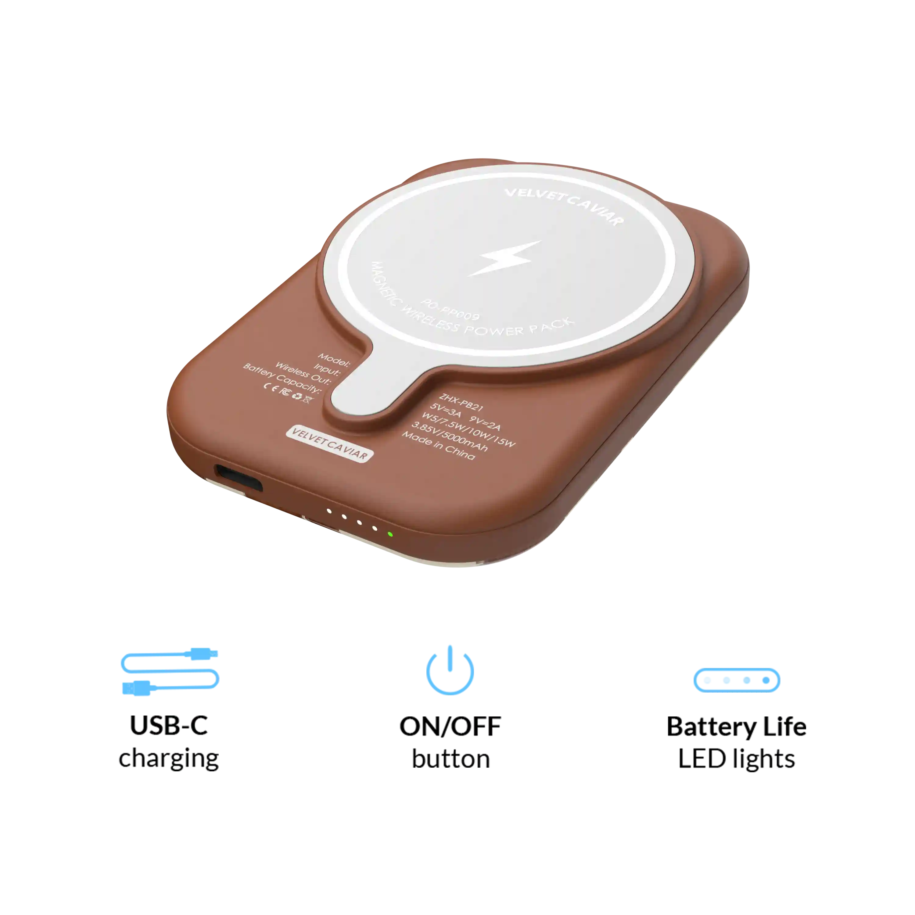 Cocoa Cow Portable MagSafe Charger Power Pack
