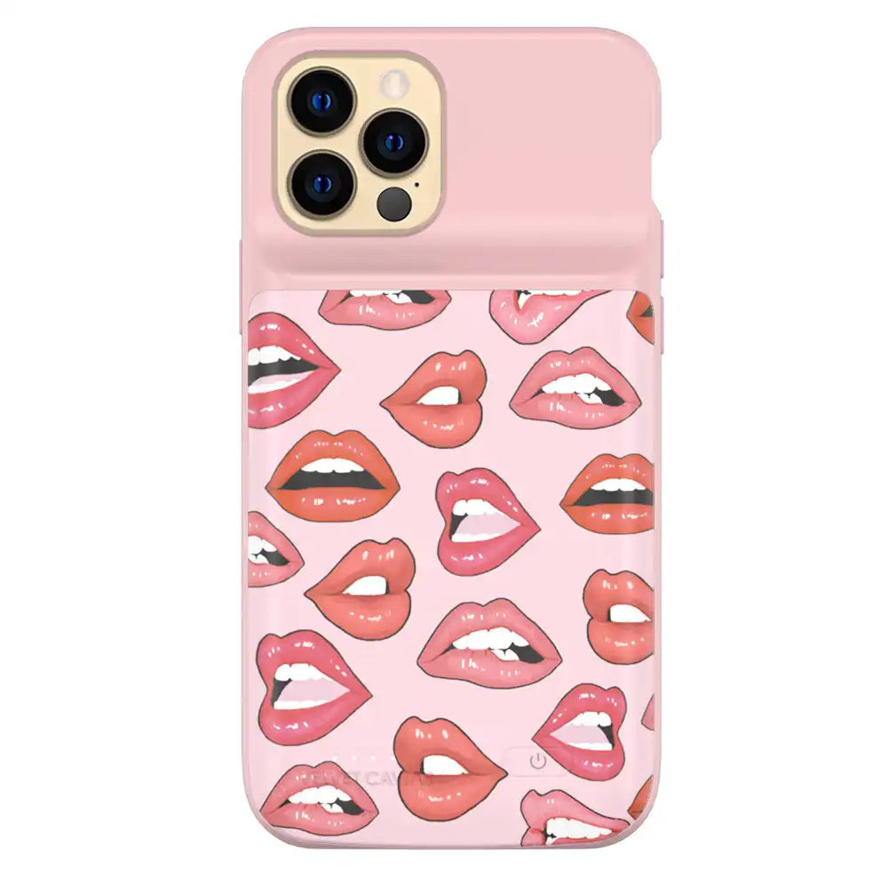 Nude Lips iPhone Charging Case