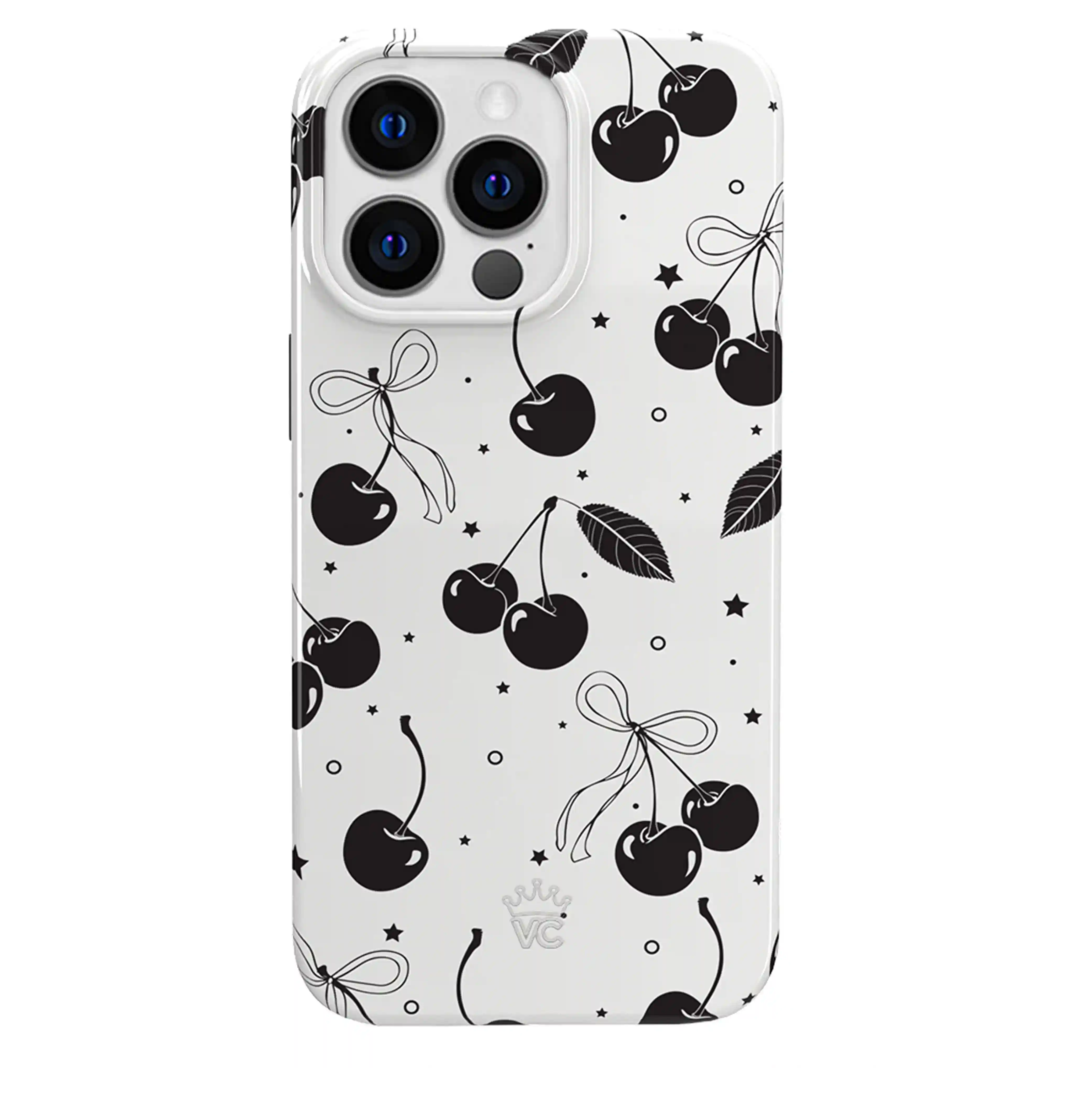 Cherry Noir iPhone Case