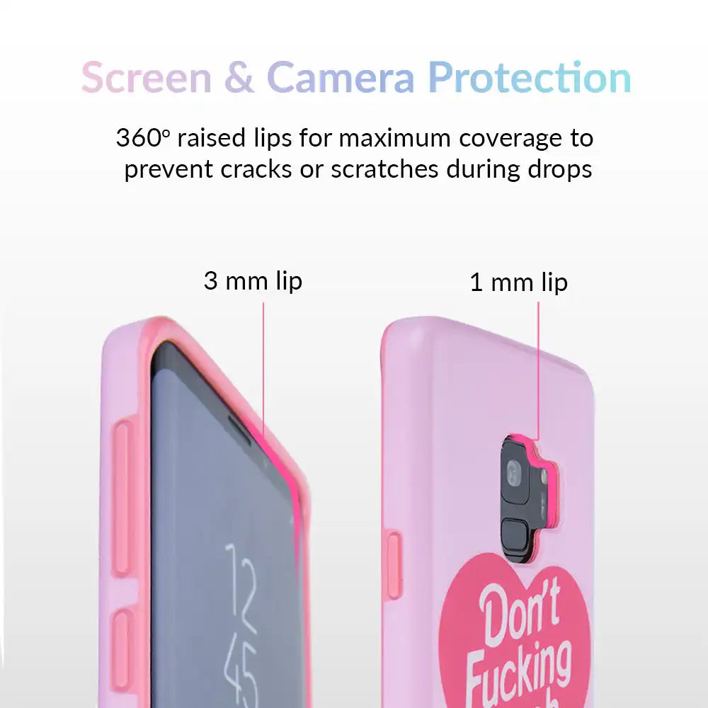 Don't Touch Me Samsung Galaxy Case
