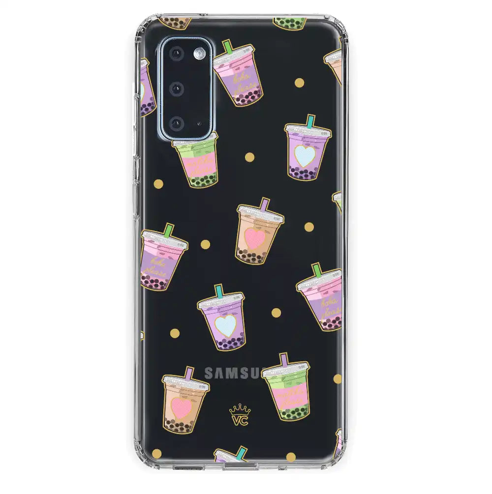 Matcha Samsung Galaxy Case Clear