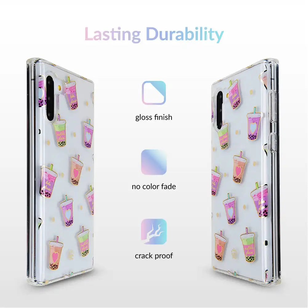 Matcha Samsung Galaxy Case Clear