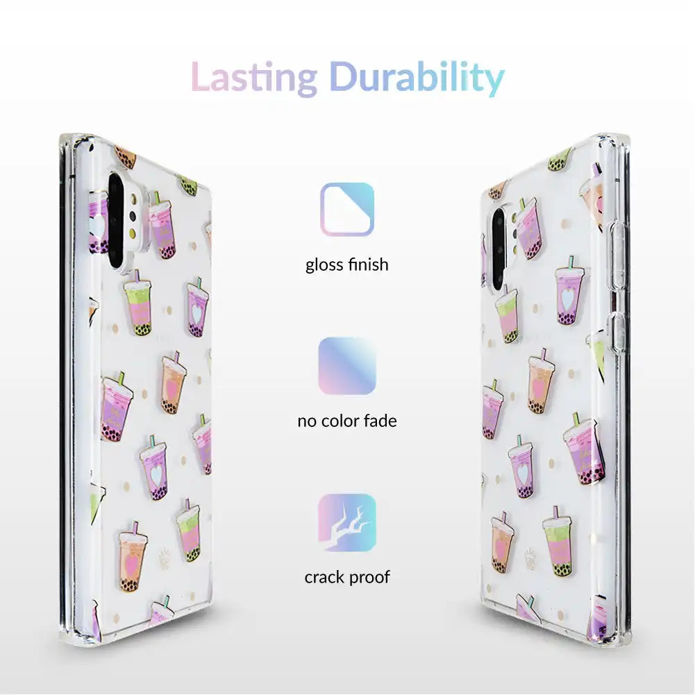 Matcha Samsung Galaxy Case Clear