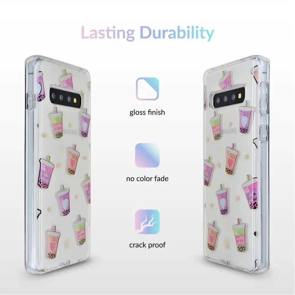 Matcha Samsung Galaxy Case Clear