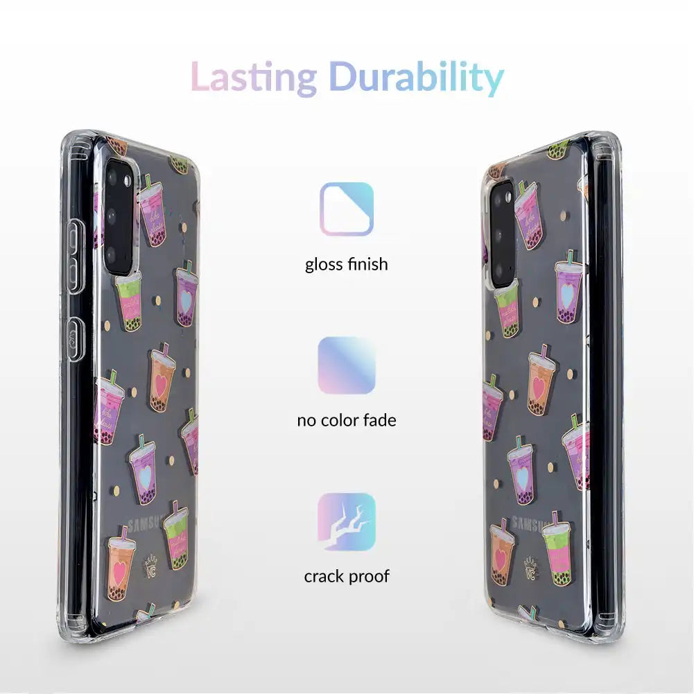 Matcha Samsung Galaxy Case Clear