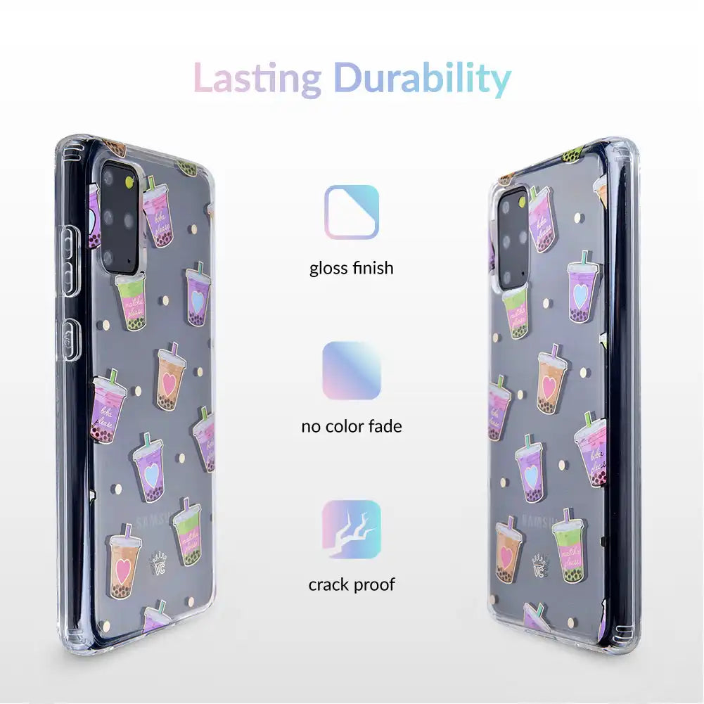 Matcha Samsung Galaxy Case Clear