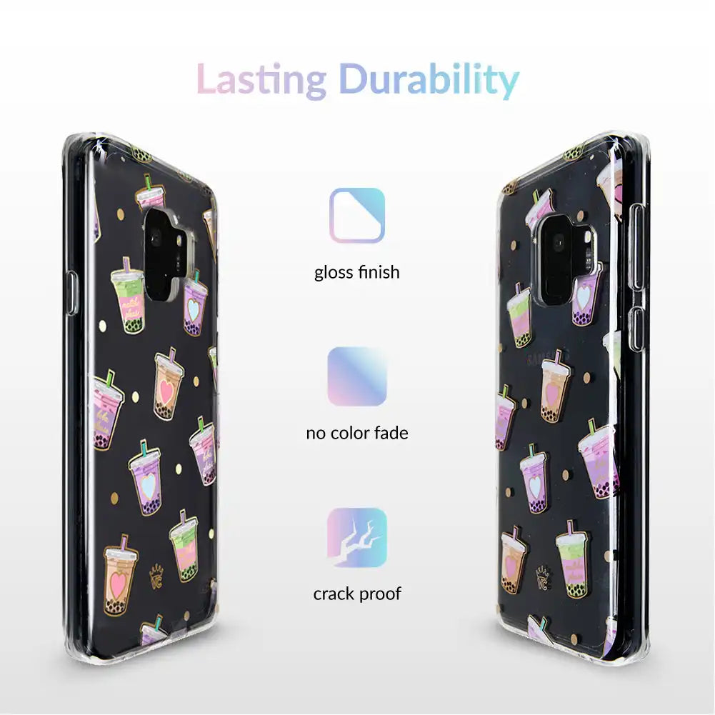 Matcha Samsung Galaxy Case Clear