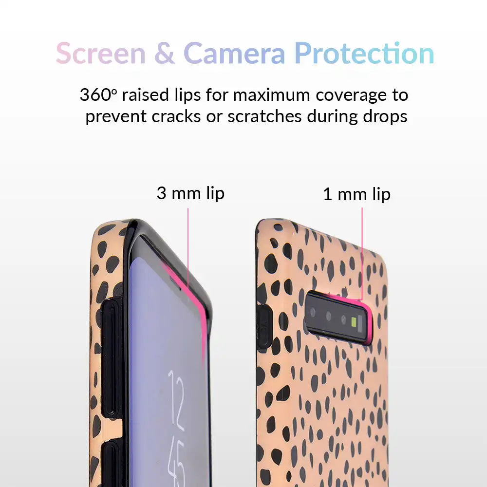 Spotted Nude Cheetah Samsung Galaxy Case