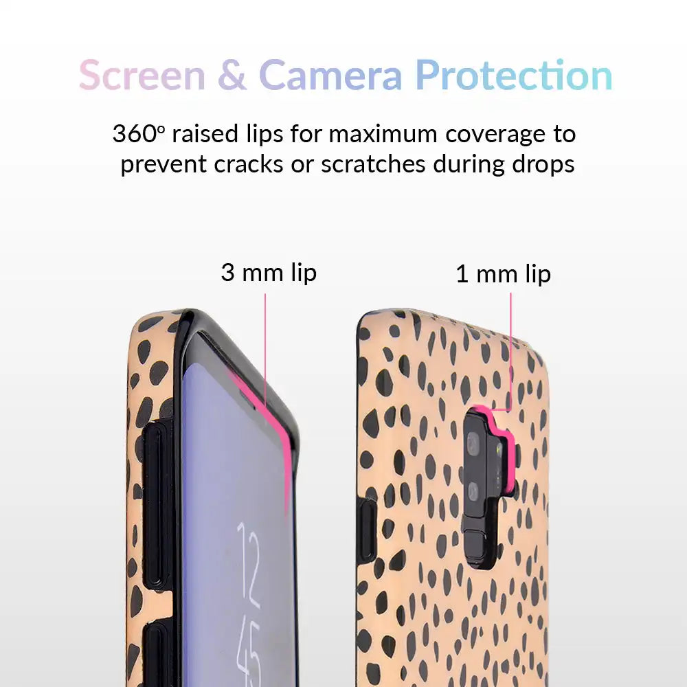 Spotted Nude Cheetah Samsung Galaxy Case
