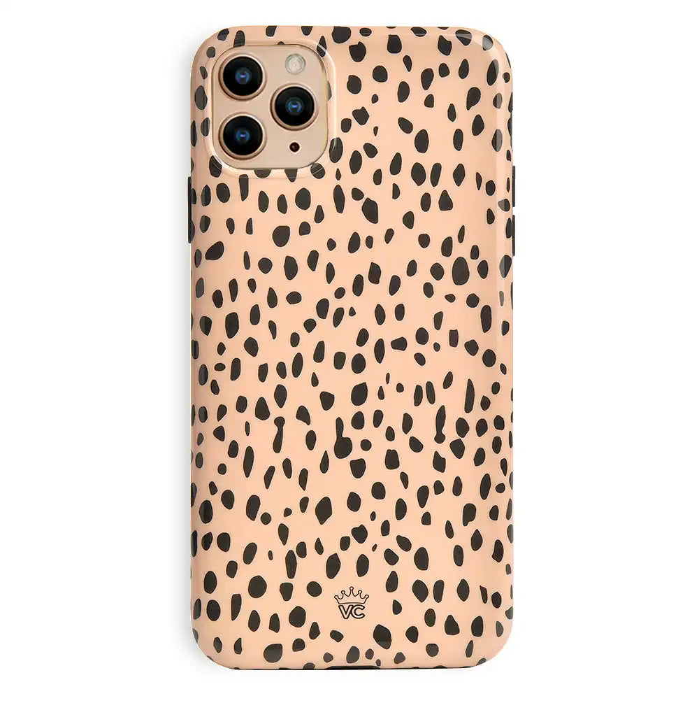 Spotted Nude Cheetah iPhone Case