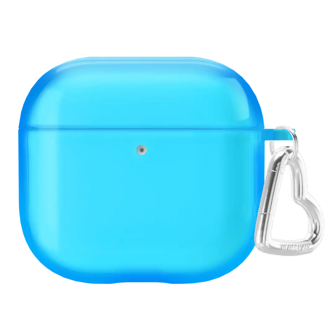 Neon Blue AirPod Case