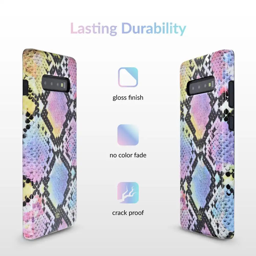 Neon Snakeskin Samsung Galaxy Case
