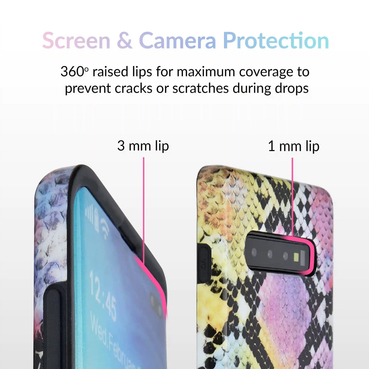 Neon Snakeskin Samsung Galaxy Case
