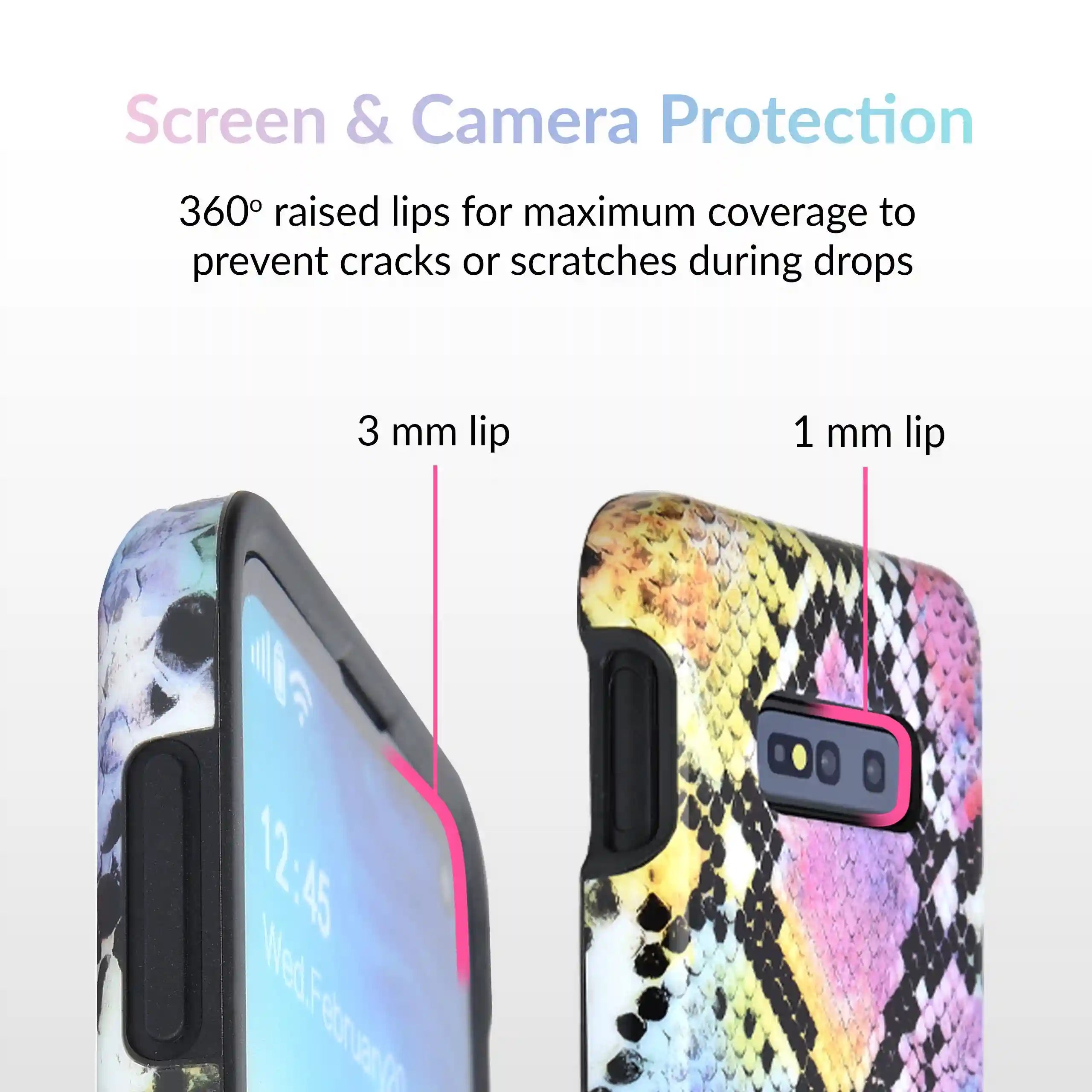 Neon Snakeskin Samsung Galaxy Case