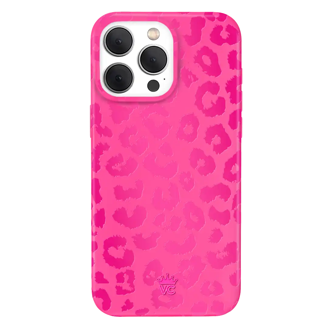 Even Hotter Pink Leopard iPhone Case