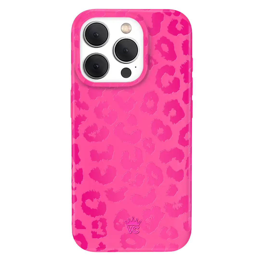 Even Hotter Pink Leopard iPhone Case