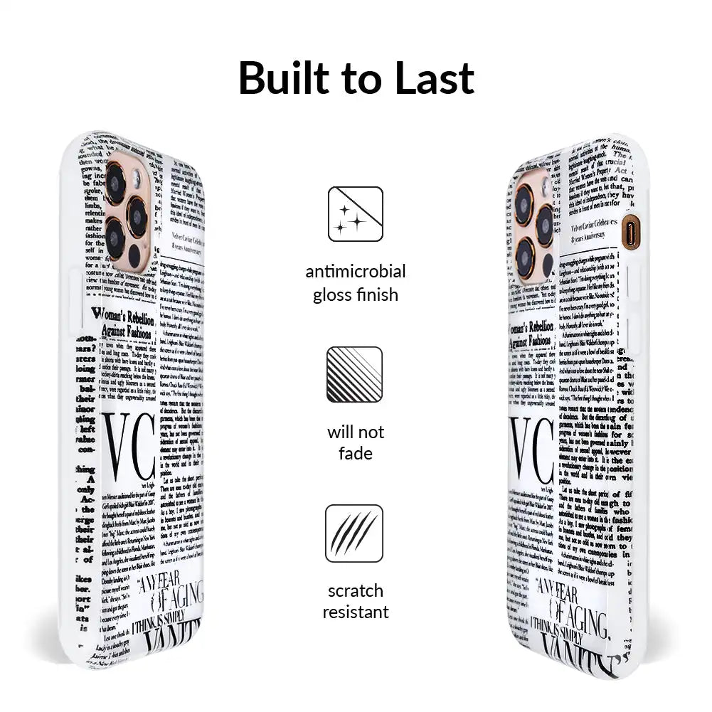 Extra! Extra! iPhone Case