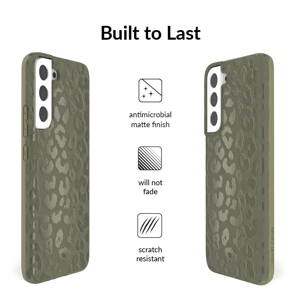 Olive Leopard Samsung Case