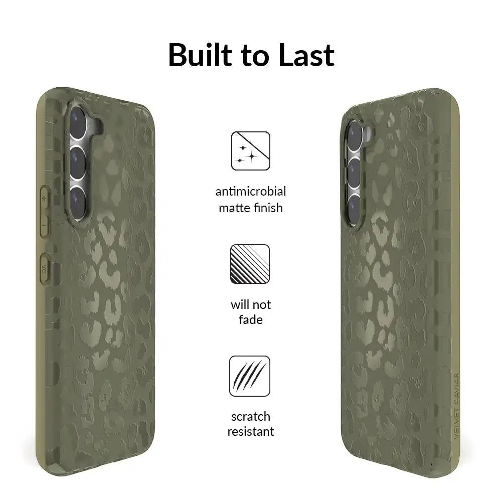 Olive Leopard Samsung Case