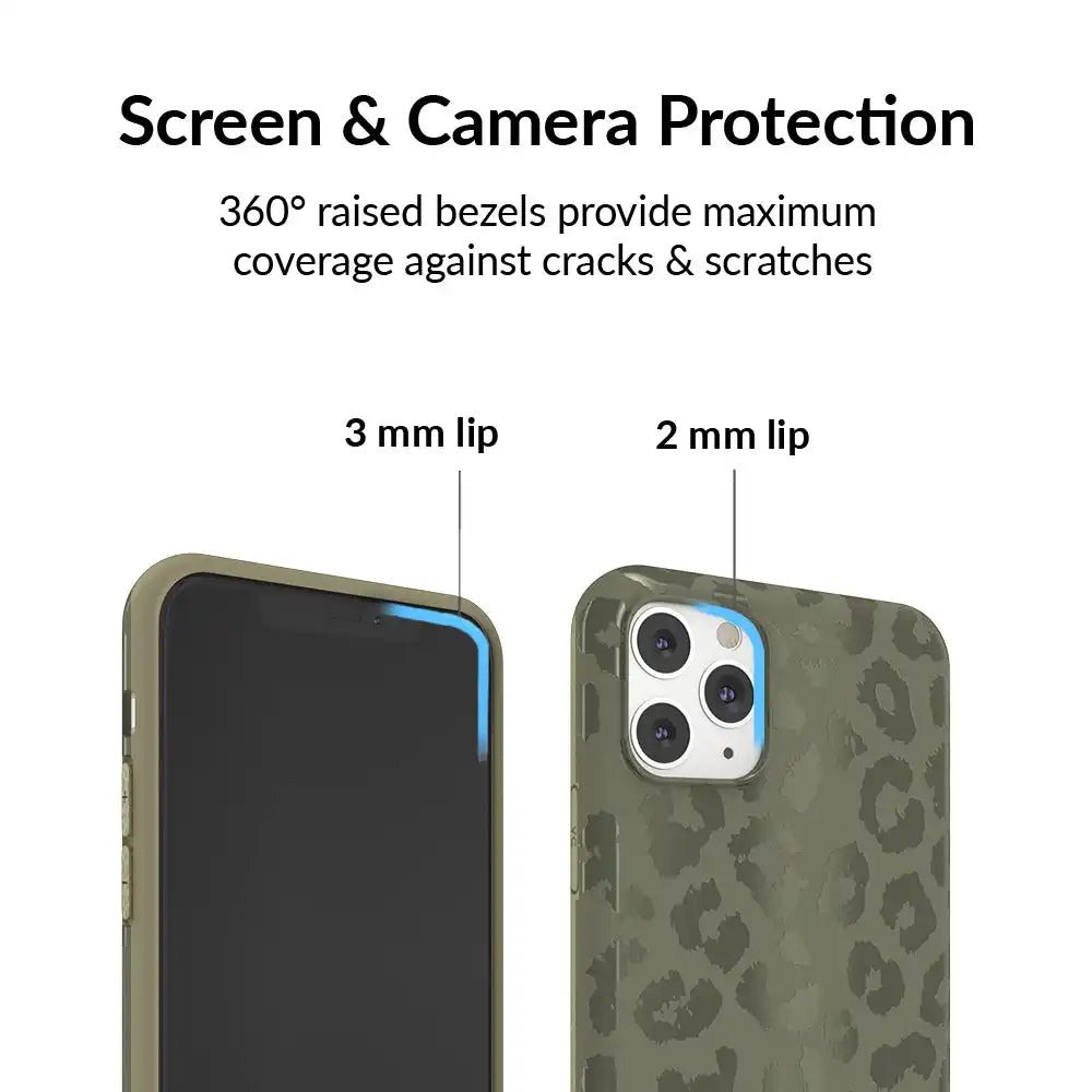Olive Leopard iPhone Case