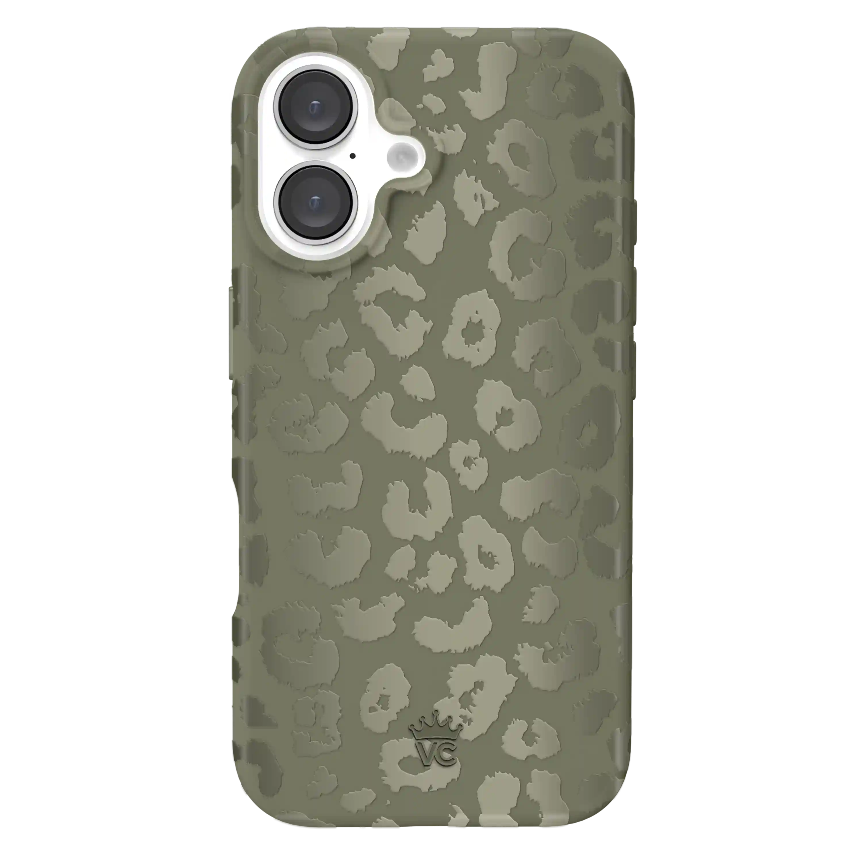 Olive Leopard iPhone Case