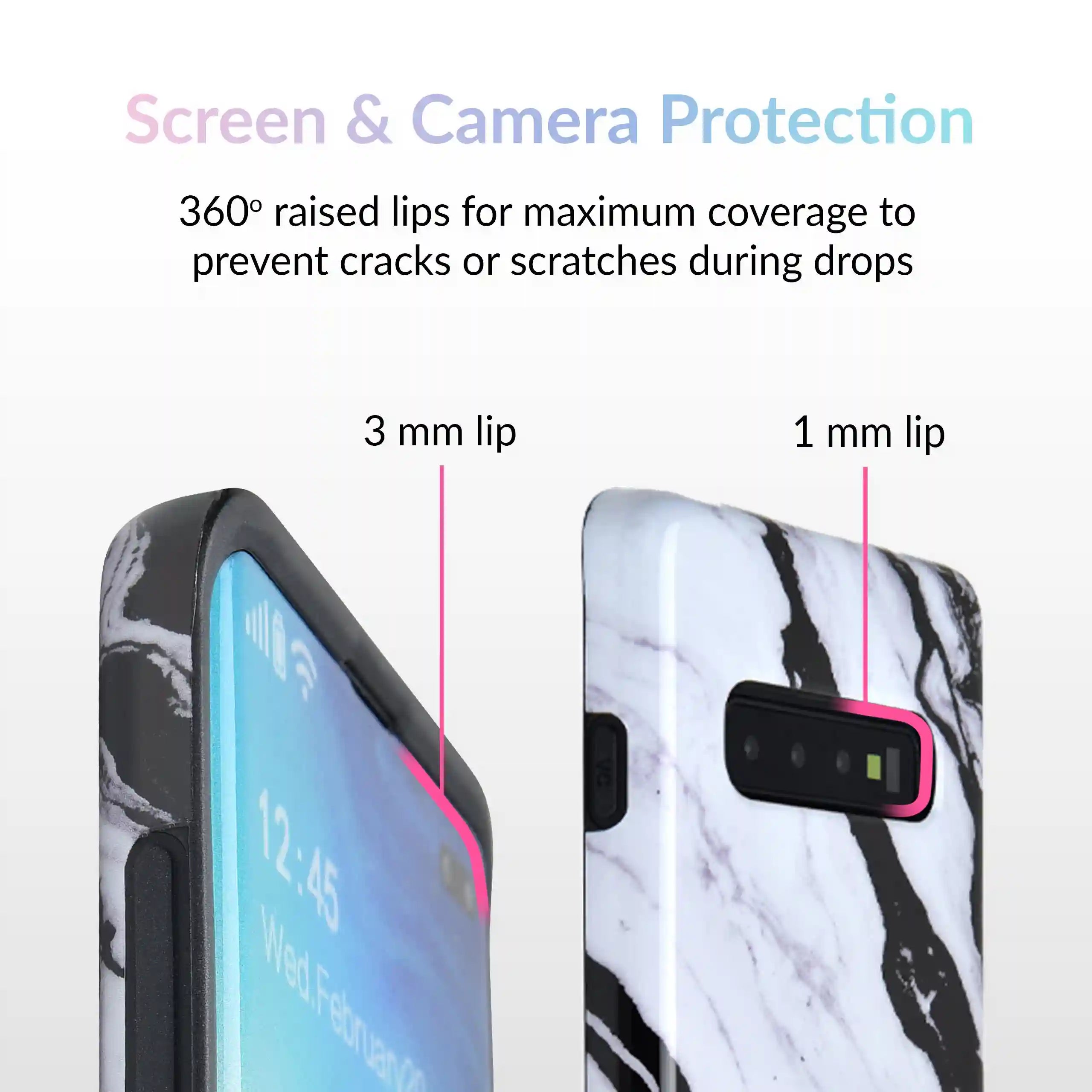 Panda Marble Samsung Galaxy Case