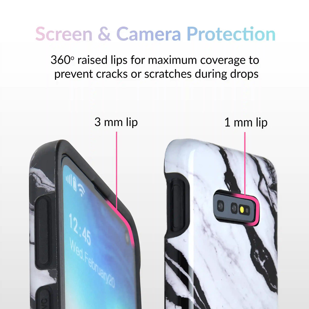 Panda Marble Samsung Galaxy Case