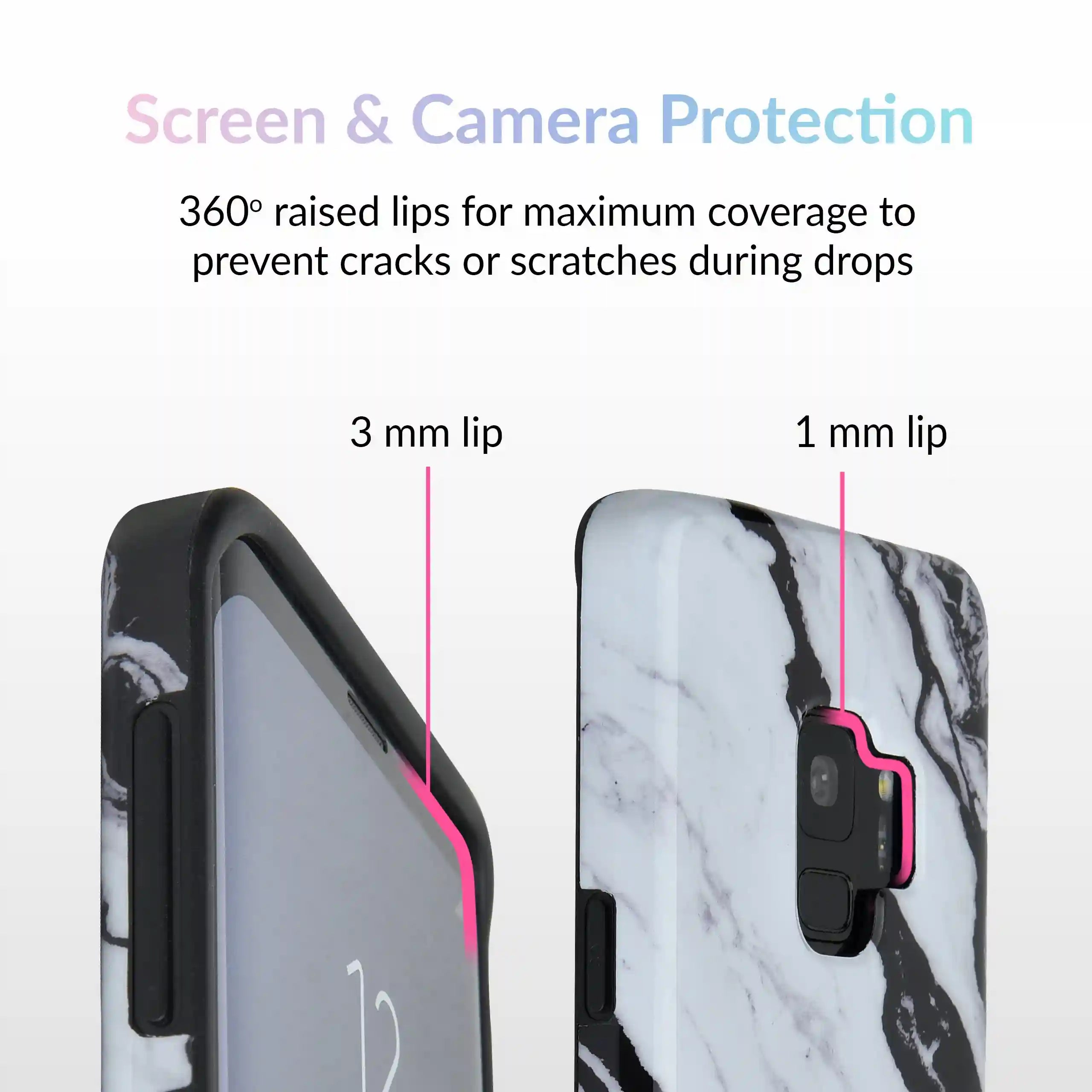 Panda Marble Samsung Galaxy Case