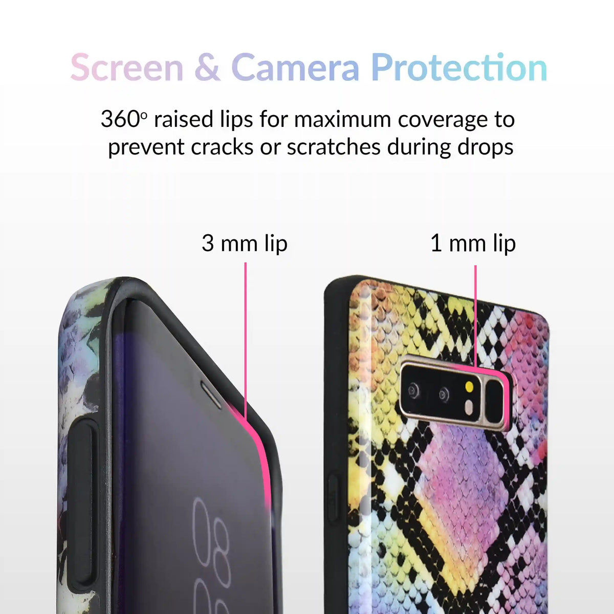 Neon Snakeskin Samsung Galaxy Case
