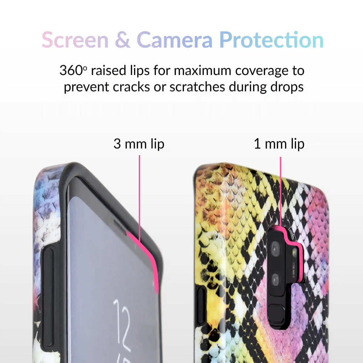 Neon Snakeskin Samsung Galaxy Case