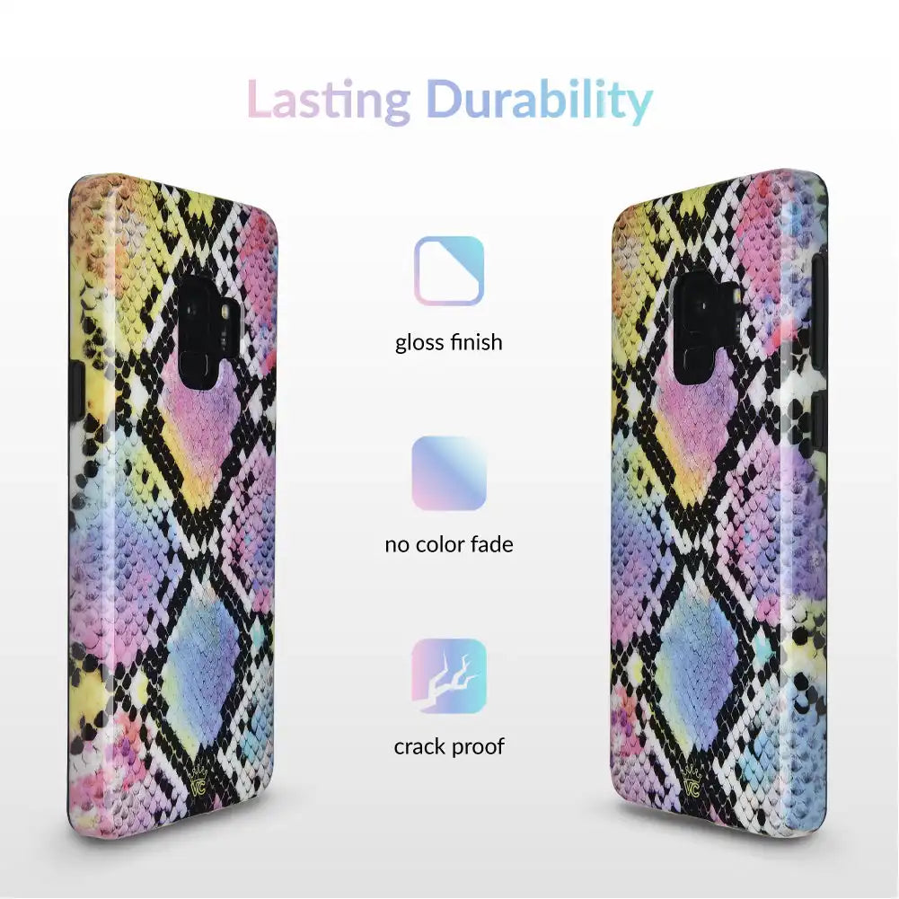 Neon Snakeskin Samsung Galaxy Case
