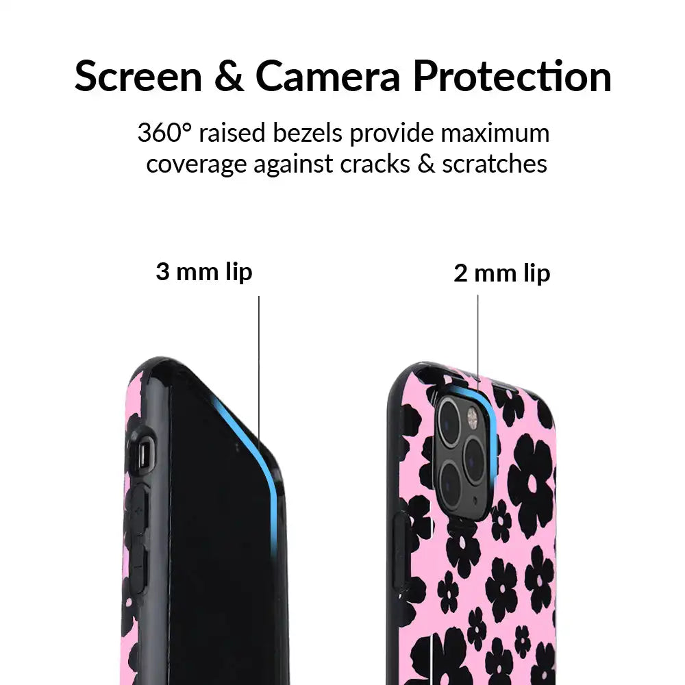Pink Le Fleur iPhone Case
