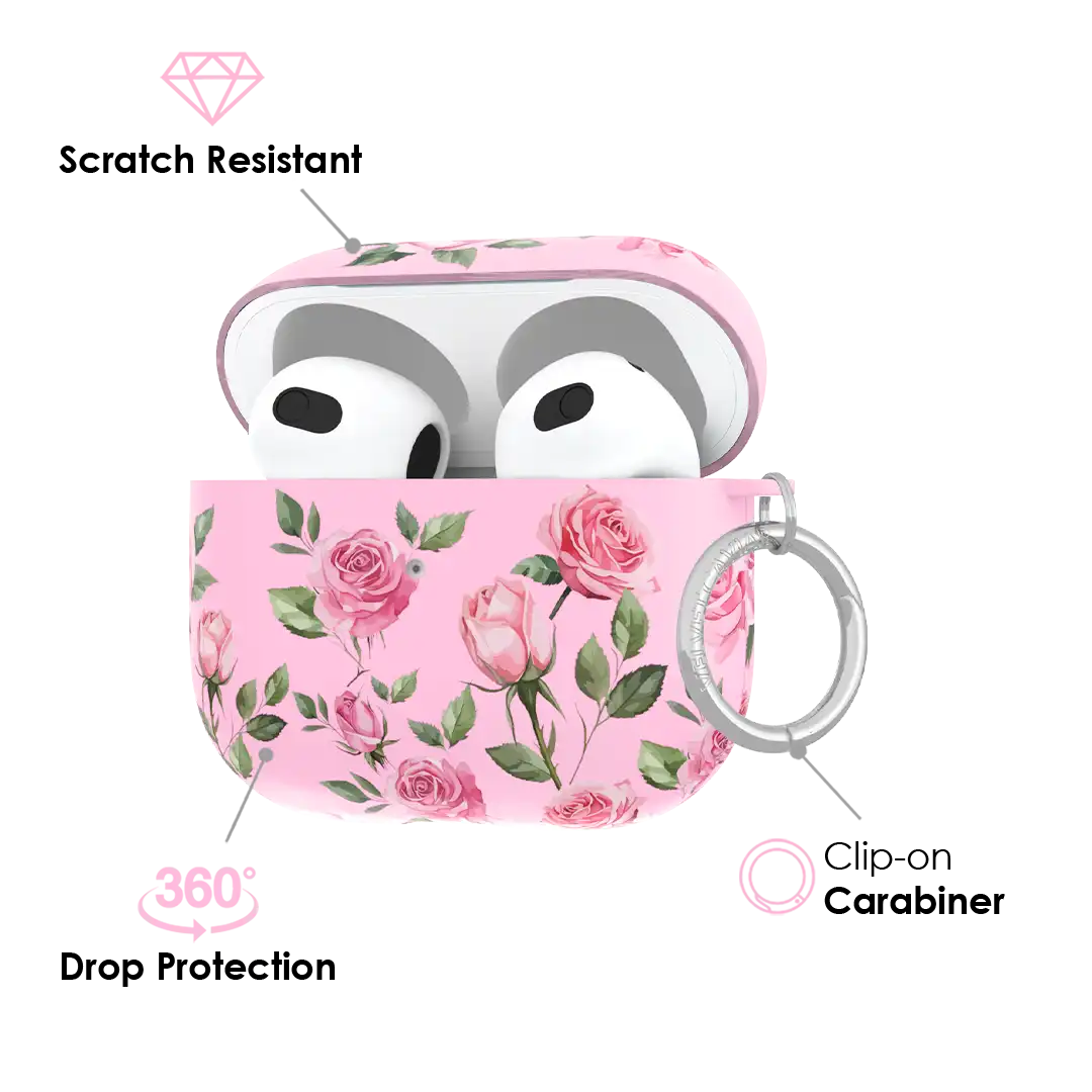 Baby Pink Roses AirPod Case