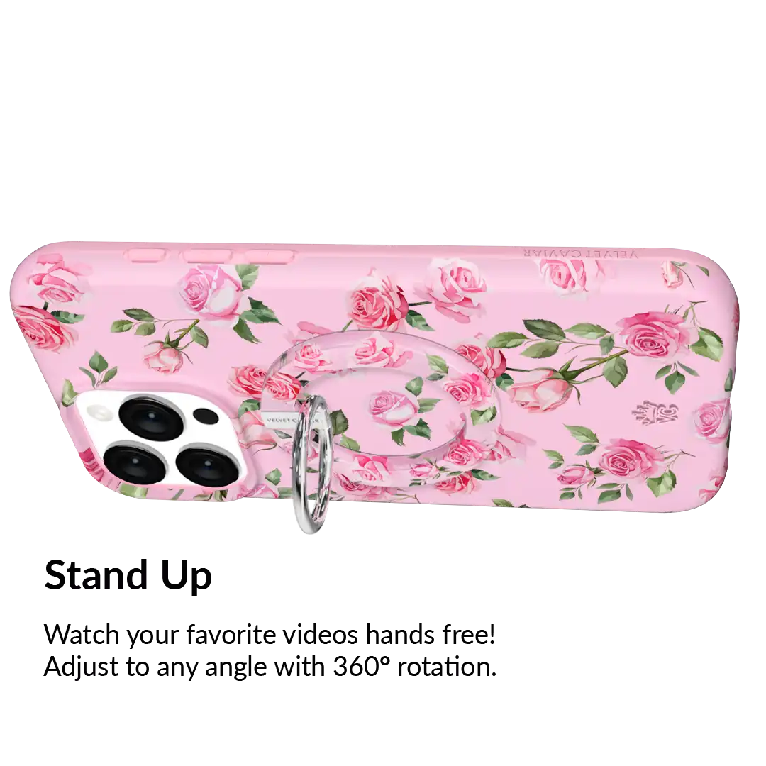 Baby Pink Roses MagSafe Grip Ring