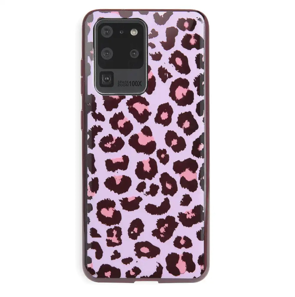 Purrfect Pink Leopard Samsung Case