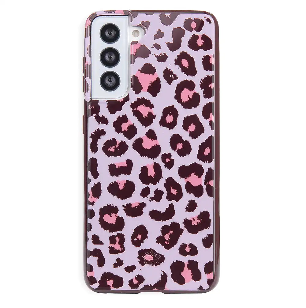 Purrfect Pink Leopard Samsung Case