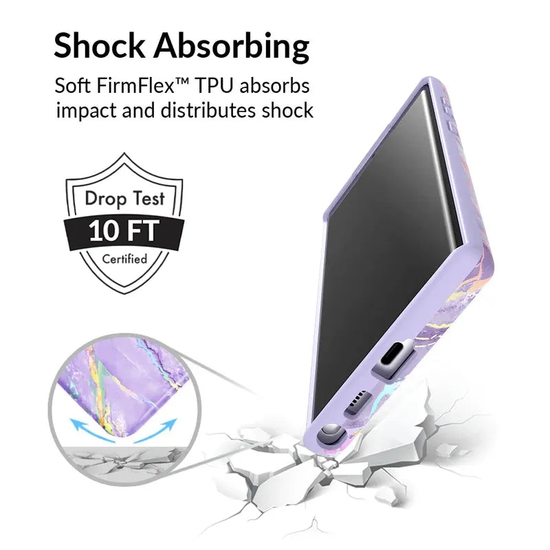 Purple Holo Moonstone Samsung Case