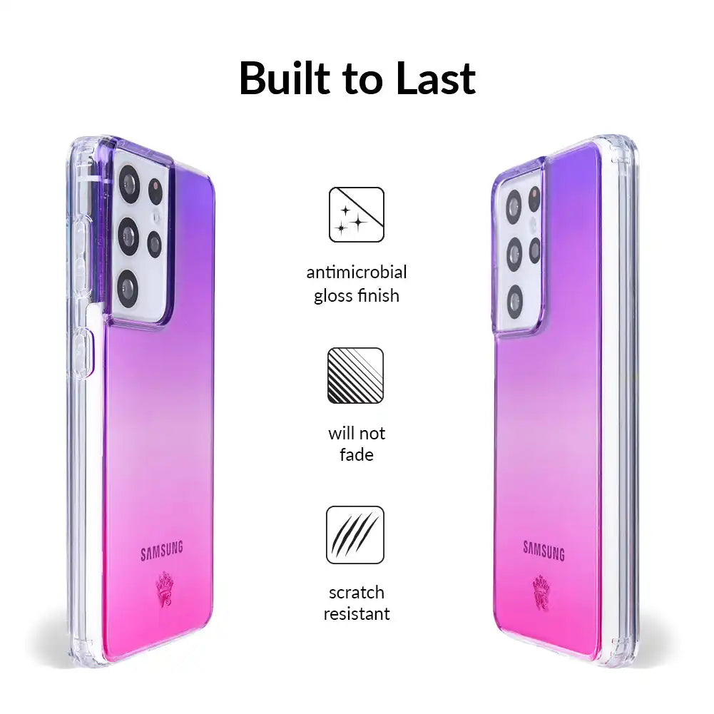 Violet Ombre Samsung Case